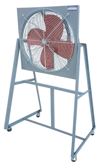 พัดลม 24" ขาตั้ง มอเตอร์ ยี่ห้อ FLOW 1/2HP 220V — ภาพสินค้า