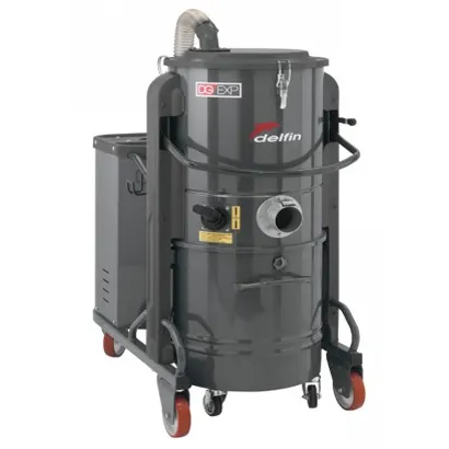เครื่องดูดฝุ่นอุตสาหกรรม Delfin รุ่น DG70 EXP — แหล่งอ้างอิง TN Metalworks