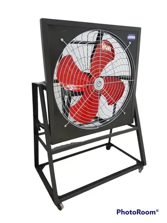 พัดลม 30" ขาตั้ง (ต่อตรง) มอเตอร์ CROMPTON 1HP 380V.(ไฟโรงงาน) — ภาพสินค้า
