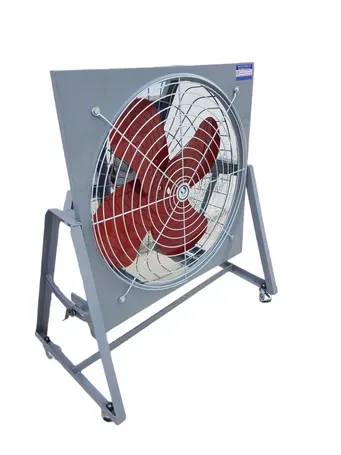 พัดลม 16" ขาตั้งเตี้ย 90CM. มอเตอร์ ยี่ห้อ FLOW 1/4HP 220V