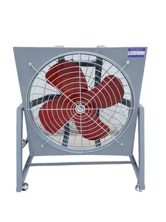พัดลม 24" ขาตั้งเตี้ย 90CM. มอเตอร์ ยี่ห้อ FLOW 1/2HP 220V