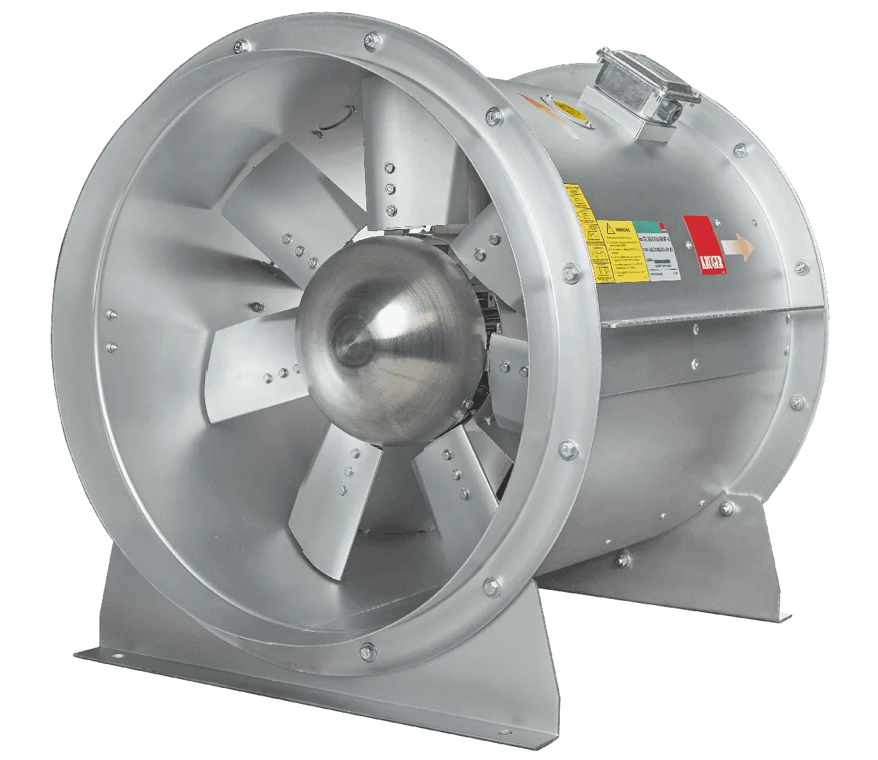 TDC Series - Vane Axial Flow Fan - Direct Driven Type — Kruger