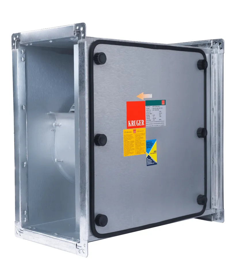 eCSD - ECOWATT EC single inlet centrifugal inline cabinet fan