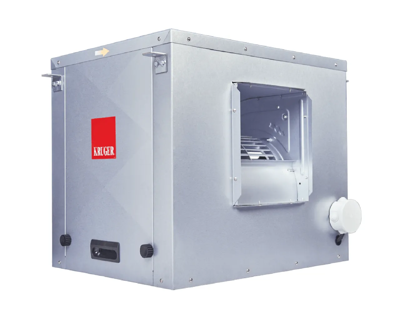 eCCE - ECOWATT EC double inlet centrifugal inline cabinet fan